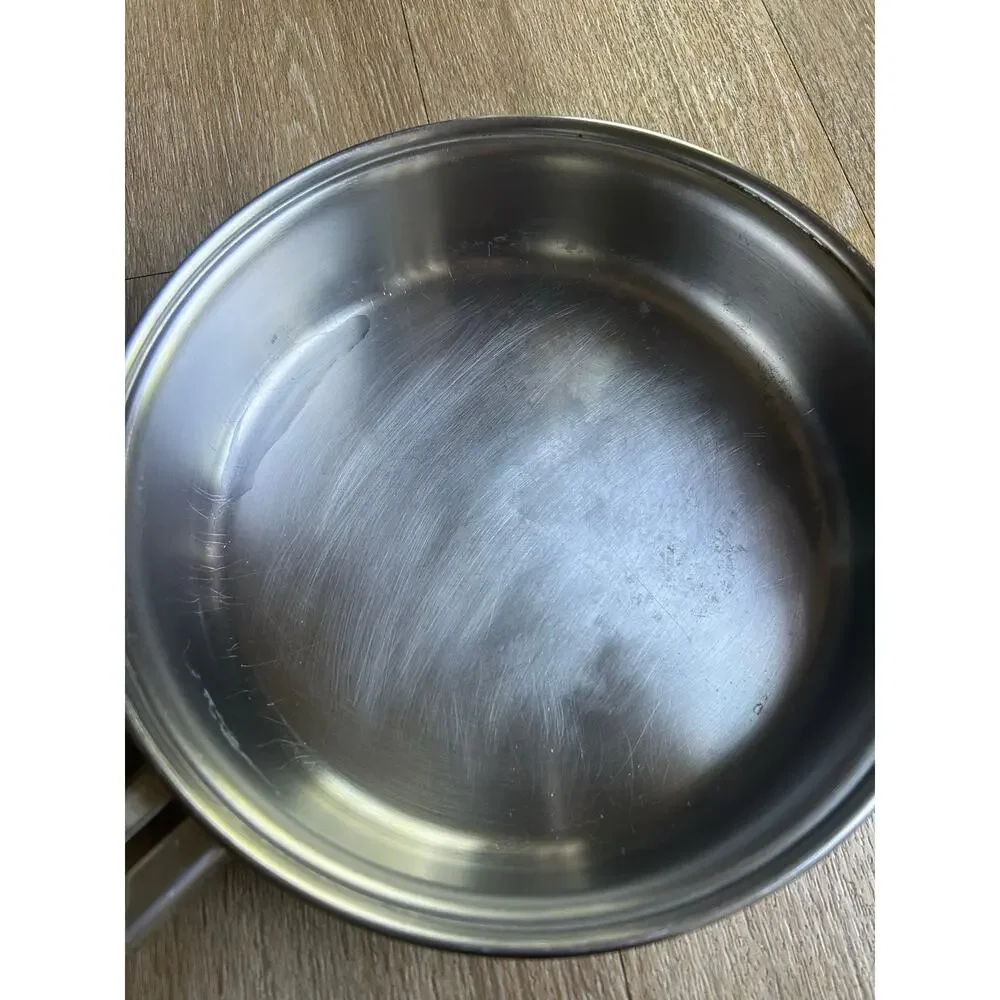 Tramontina 18/10 stainless steel 20cm Frying Pan/ Saucepan Brazil professional